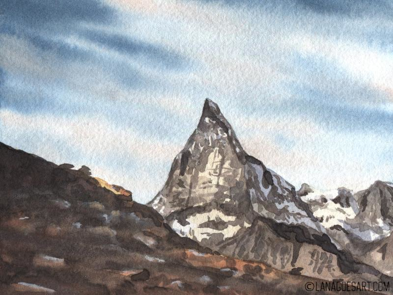 Anleitung: Berglandschaft