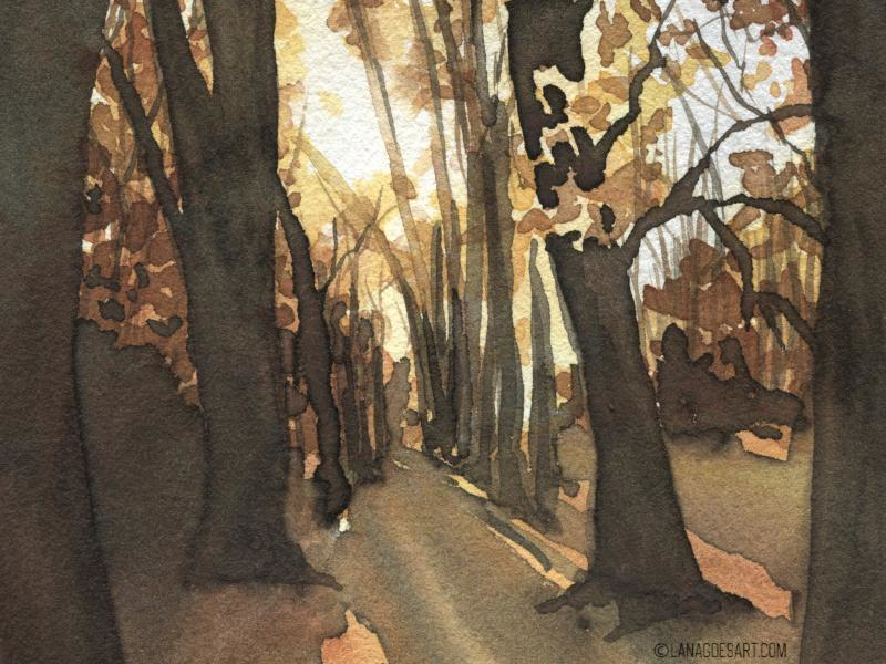 Tutorial: Autumn Forest