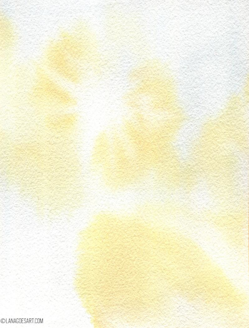 underpainting watercolor autumn forest tutorial